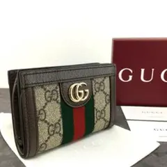 送料込み！ 未使用品 GUCCI コンパクトウォレット 箱付き 286 - メルカリ