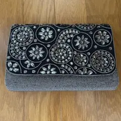 gleen label relaxing ビーズビジューパーティーバッグ