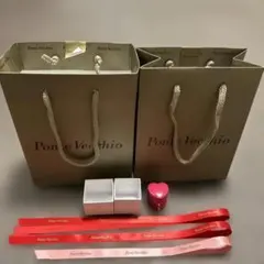 Ponte Vecchio ポンデベッキオハートリングケース＆リボン＆ショッパー