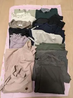 秋冬物中心　婦人服まとめ売り　14点
