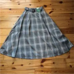 新品タグ付き FREAKS STORE チェック柄フレアスカート