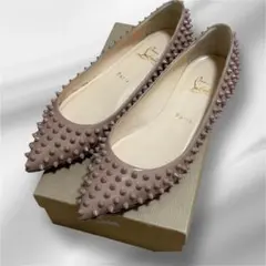 ▼定番✨クリスチャンルブタン バレエシューズ パンプス ラウンドトゥ フラット 2026年最新】Christian Louboutin レディース フラットシューズ