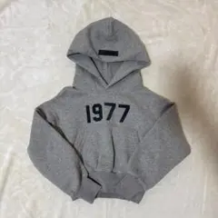 ESSENTIALS 1977 グレーパーカー kids