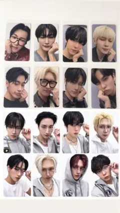 ATEEZ MAKESTAR 4.0 Sydney シドニー OT8 charm Ateez Golden Hour Part 4 Makestar Sydney Fansign Photocard OT8 Set
