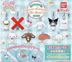 めじるしアクセサリー　サンリオキャラクターズ　オールスターズ2　9種セット
