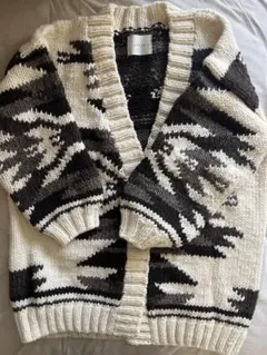 ORTEGA HAND KNIT GOWN COAT