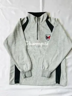Champion ジッパー付きトレーナー グレー140