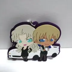 名探偵コナン　バーボン（安室透）＆ベルモット　ラバーストラップ　DUO