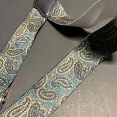 FAIRFAX ペイズリー柄 サスペンダー