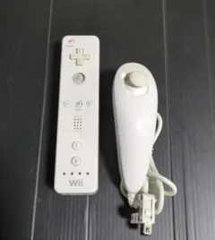 Wii リモコン ヌンチャクセット白 ホワイト 任天堂純正品