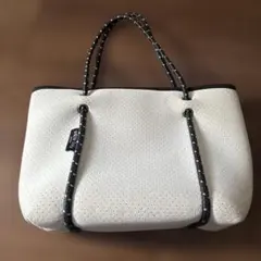 Willow bayメッシュトートバッグ コンパクトマザーズバックホワイトグレーのサムネイル