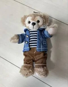 ぬいぐるみバッジ　ダッフィー