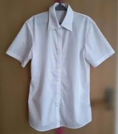 フォーマル半袖シャツ　レディース　白　9号