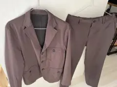 タケオキクチ　ブラウン カジュアルスーツ