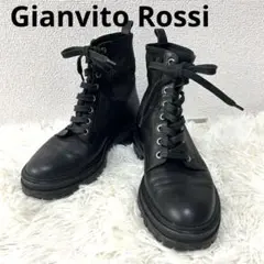 【美品】ジャンヴィトロッシ ブーツ36 Gianvito Rossi(ジャンヴィト ロッシ) ブーツ(レディース