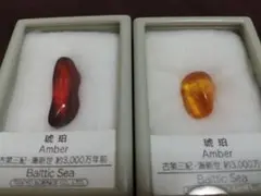 琥珀2個セット