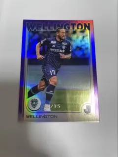 topps Jリーグ 2025 アビスパ福岡 ウェリントン 75シリアル付き