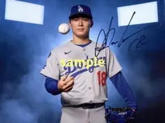 山本由伸　高画質　プリントサイン　フォト　写真　ポートレートのサムネイル
