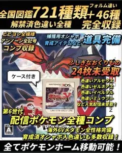 ベ*ン様 【期間限定値下げ】ポケットモンスターY 未受け取り 色違いジラーチ e ポケットモンスターY 未受け取り 色違いジラーチ etc - メルカリ