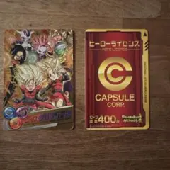 ドラゴンボールヒーローズ ヒーローライセンス アバターカード