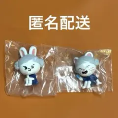 スキズ ヒョンジン ジニレット リノ リービットSKZOO サウナフィギュア2体