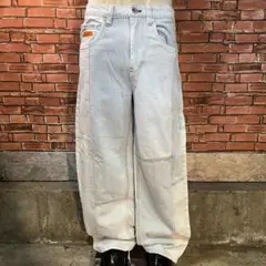 USA 古着 EMPYRE デニムパンツ ワイド ストレート シティボーイ