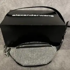 alexanderwang クリスタル ストーン装飾 ハンドバッグ ショルダー ラインストーン Alexander Wang(アレキサンダーワン) レディース