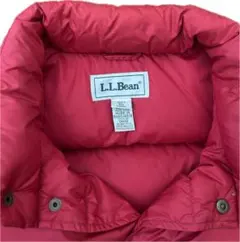 L.L.Bean ダウンベスト 赤 L