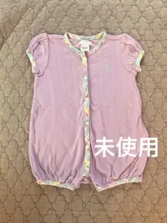 【未使用】Ralph Lauren パープルロンパース 12M