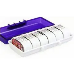 メザスタ ケース メザスタトランク メザスタボックス BOX 紫　パープル　収納