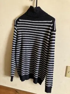 I HEAT ストライプニットセーター Mサイズ