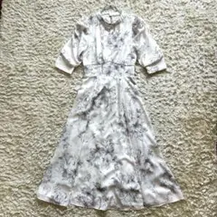 美品　ノエラ　リリーフラワーワンピース　ピンク　Sサイズ