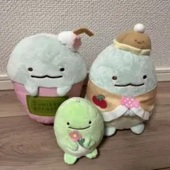 すみっコぐらし ころっと ぬいぐるみ とかげ 3点セット