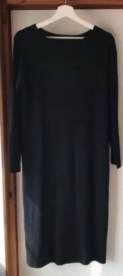 【UNIQLO】ニットワンピース（ブラック）