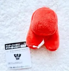 Among Us ボールチェーン付きぬいぐるみ レッド