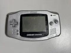 ゲームボーイアドバンス 本体 シルバー ジャンク品AGB-001 ソフト付き