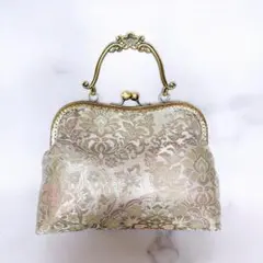 限定1点物！大迫力！希少な総螺鈿細工帯♡蒼ヨーロッパの門柱意匠