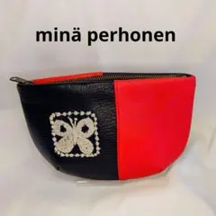 foresttileとtambourineの小さなミニポーチ☆ミナペルホネン - メルカリ