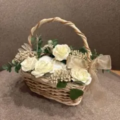 ウェディング リングピロー バスケット型