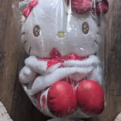 初期 ハローキティ ぬいぐるみ 袋付 ビンテージ 昭和レトロ 激レア