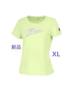 No.468 FILA サマーニットプリントロゴのオシャレTシャツ