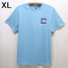 ザ ノースフェイス スモールボックスロゴ 半袖Tシャツ XL ブルー