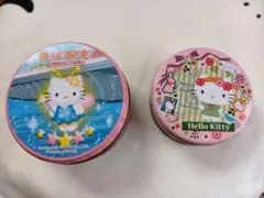 【ゆうパケットプラス】ハローキティ デザイン缶 2個