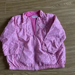 【お値下げ】ミキハウス　女の子　ウインドブレーカー　90
