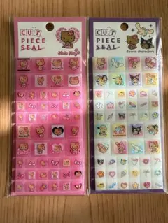 ハローキティ・サンリオキャラクター　タイルシール　セット