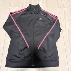 adidas アディダス ジャージ M ブラック×ピンク トラックジャケット