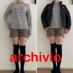 訳アリ★アルチビオ★襟付きボアロゴポイントボーダーシャツ★38