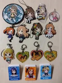 [ラブライブ]　[ソードアートオンライン]のラバーストラップ等　 美少女系グッズ