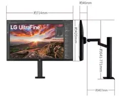 LG ULTRA FINE 4K 縦横回転可能31.5インチ モニター 美品