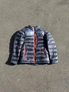 patagonia ネイビー ダウンジャケット ワンポイント